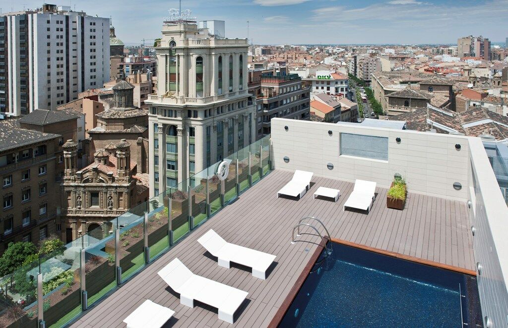 Hotel Alfonso Сарагоса Екстериор снимка