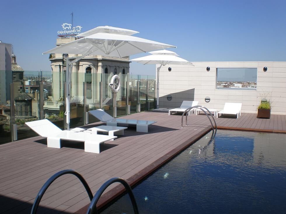 Hotel Alfonso Сарагоса Екстериор снимка